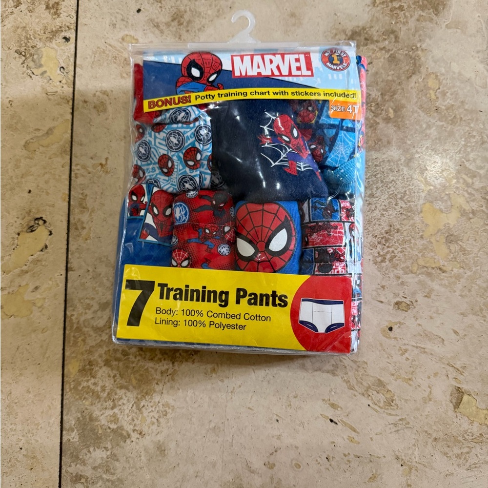 Marvel Spider-Man Training Pants Set - Red, Blue, Black